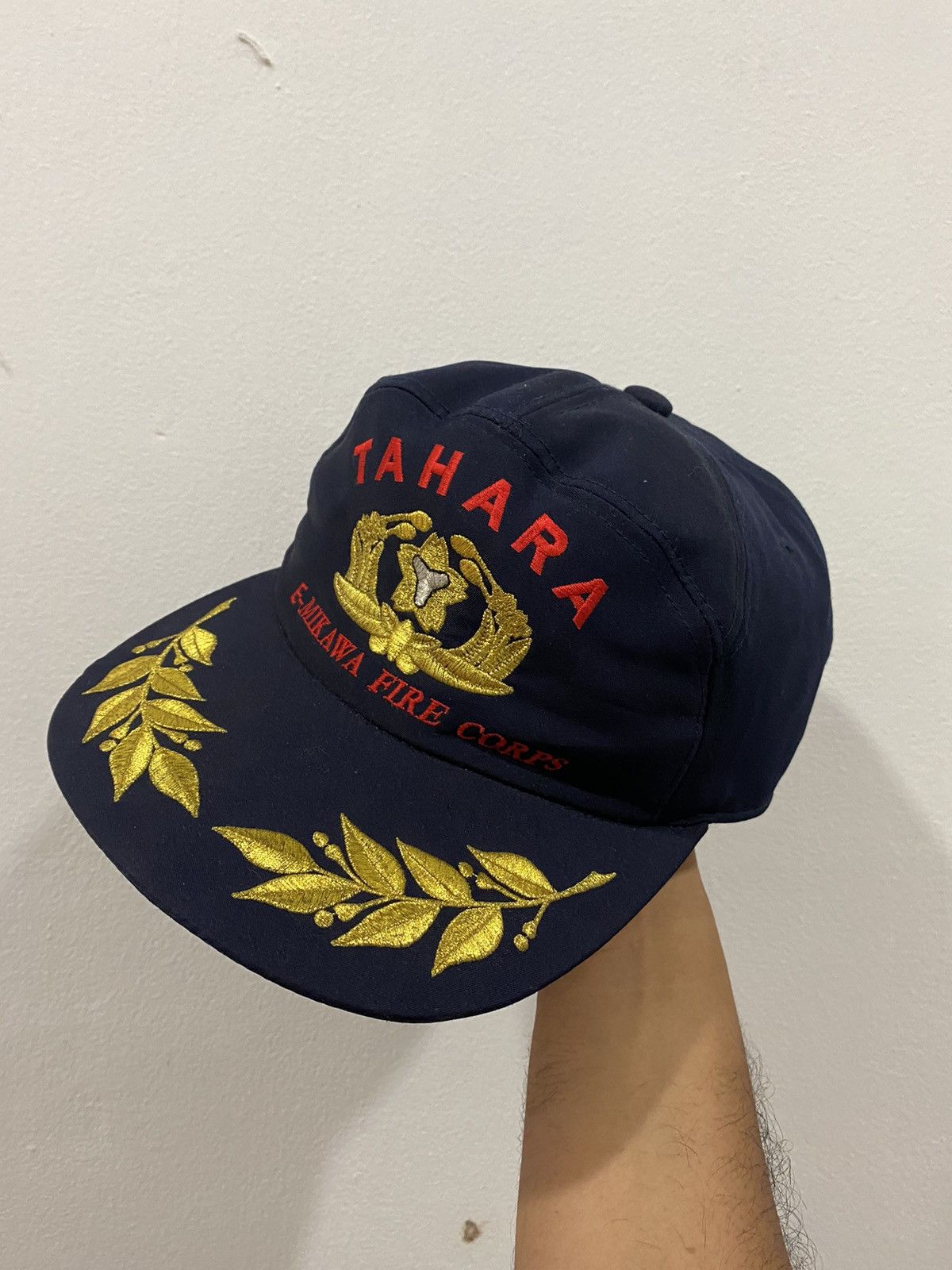Japanese Brand 🔥Vintage🔥 Japan Firefighter Tahara Paddy Hat Size ONE SIZE - 2 Thumbnail