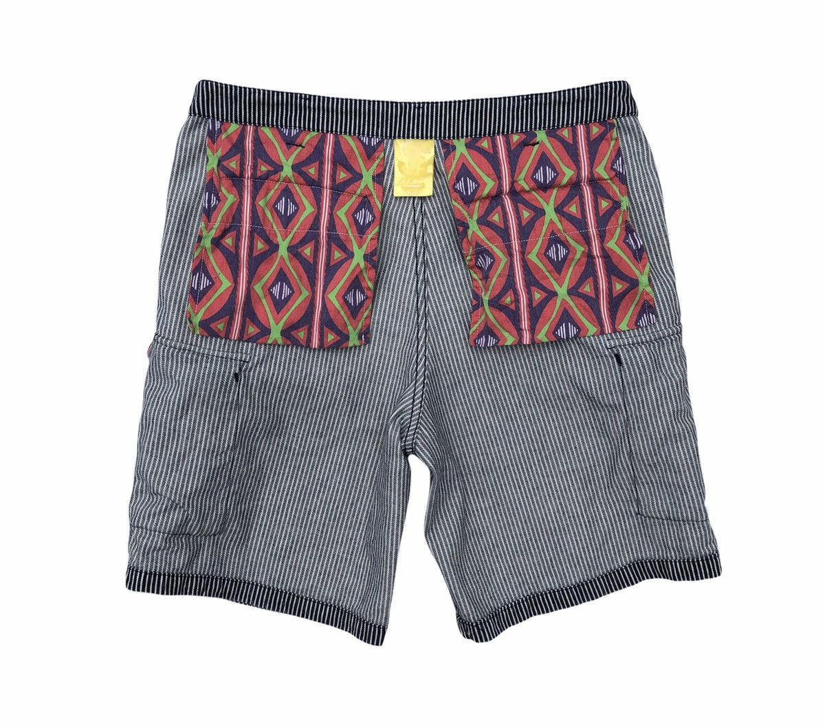 Swagger Swagger Men’s Denim Stripe Cargo Short Pants Size US 32 / EU 48 - 9 Thumbnail