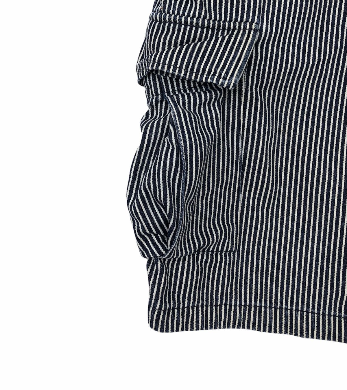 Swagger Swagger Men’s Denim Stripe Cargo Short Pants Size US 32 / EU 48 - 7 Thumbnail