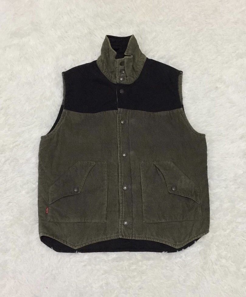 Levi's LEVIS Reversible Vintage Vest Size US M / EU 48-50 / 2 - 8 Thumbnail