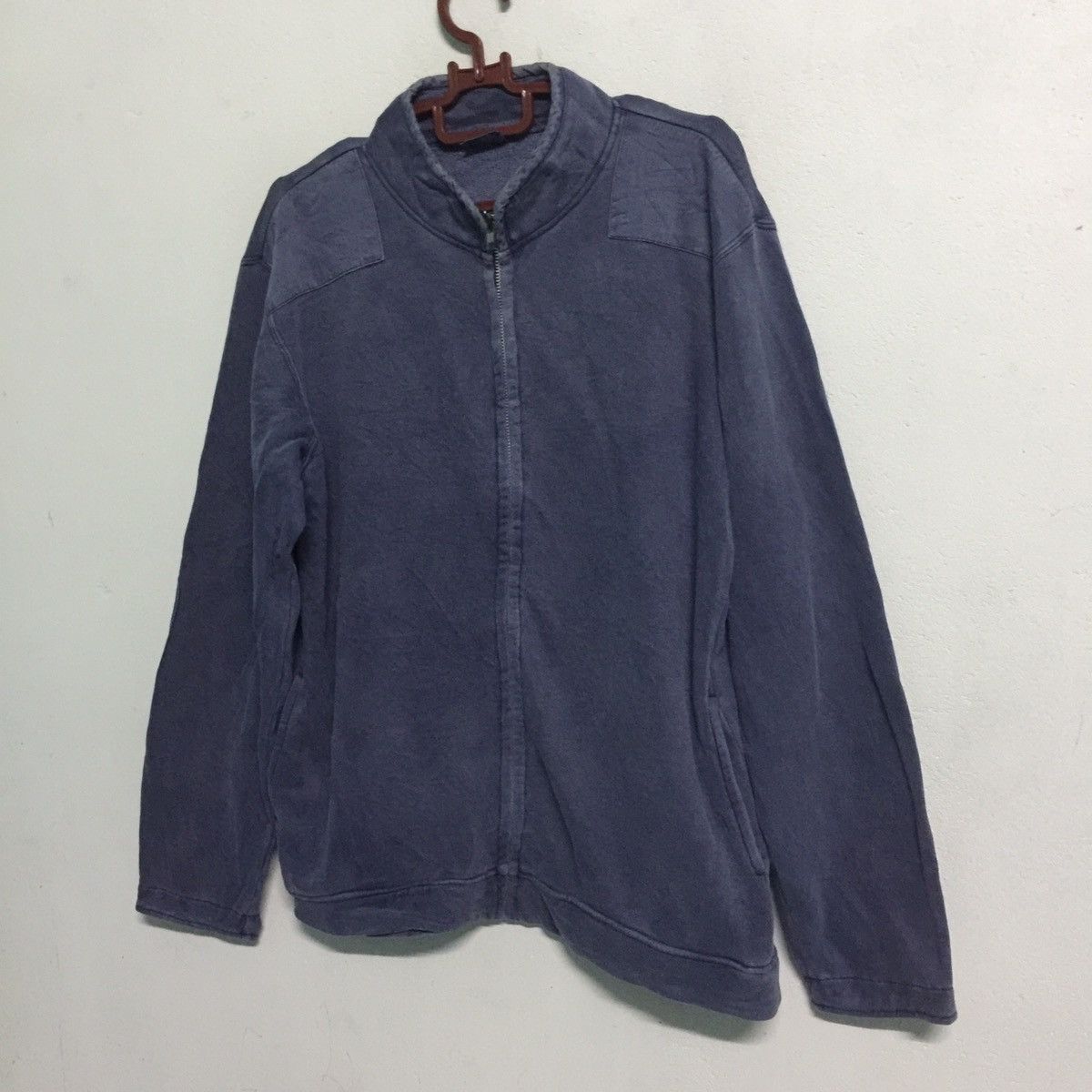 Japanese Brand Unionmade zipper sweater Size US L / EU 52-54 / 3 - 3 Thumbnail