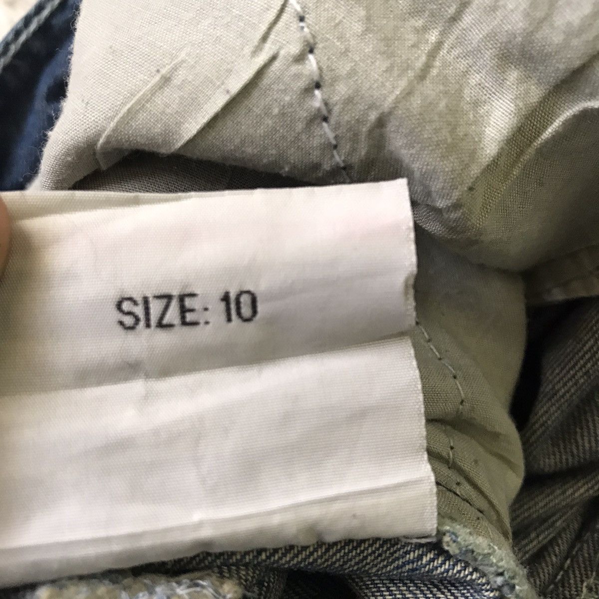Japanese Brand Slouch denim pant Size US 30 / EU 46 - 23 Thumbnail