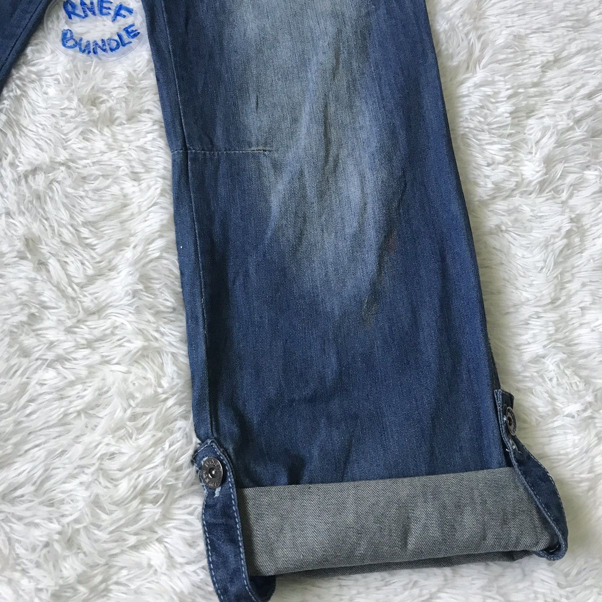 Japanese Brand Slouch denim pant Size US 30 / EU 46 - 18 Thumbnail