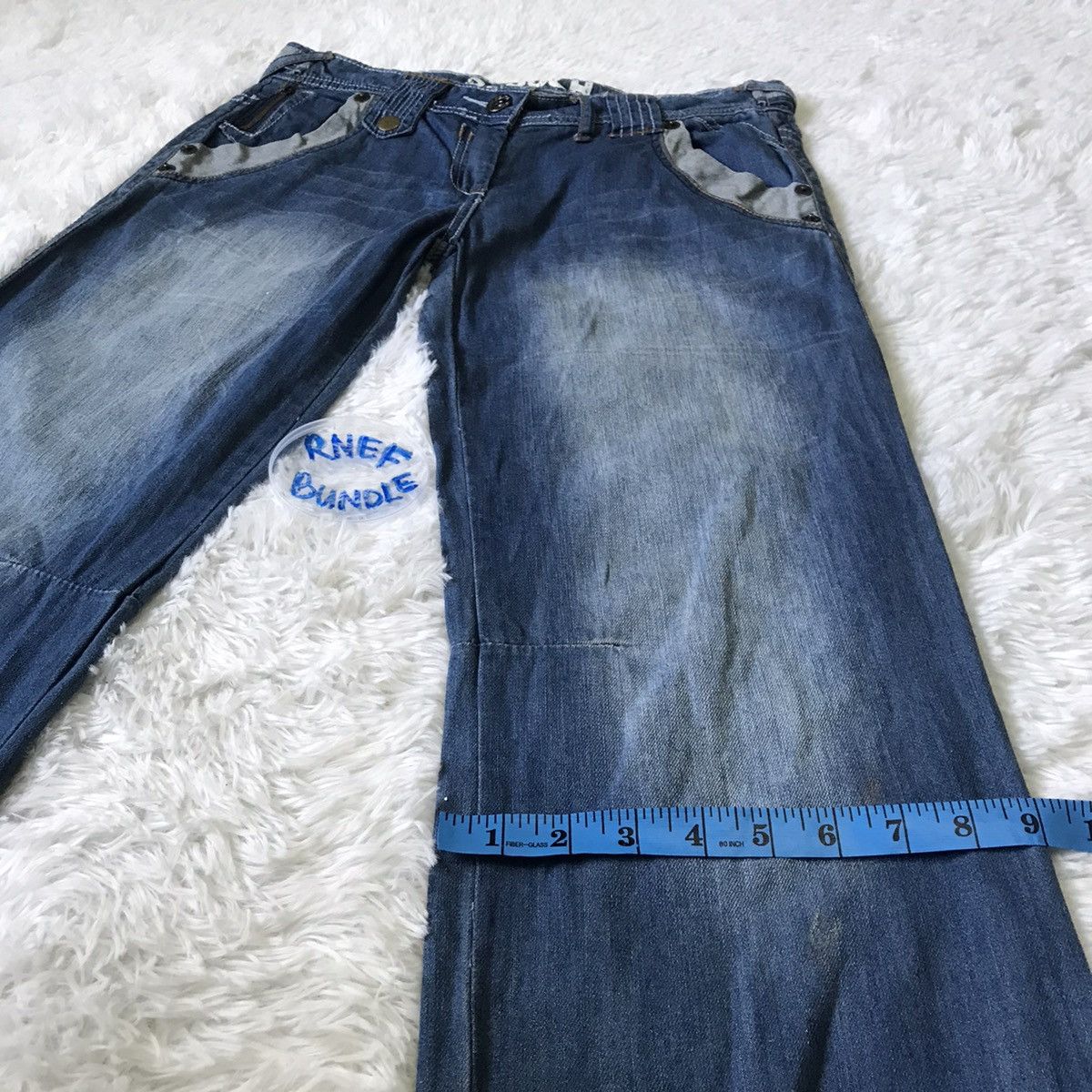 Japanese Brand Slouch denim pant Size US 30 / EU 46 - 9 Thumbnail