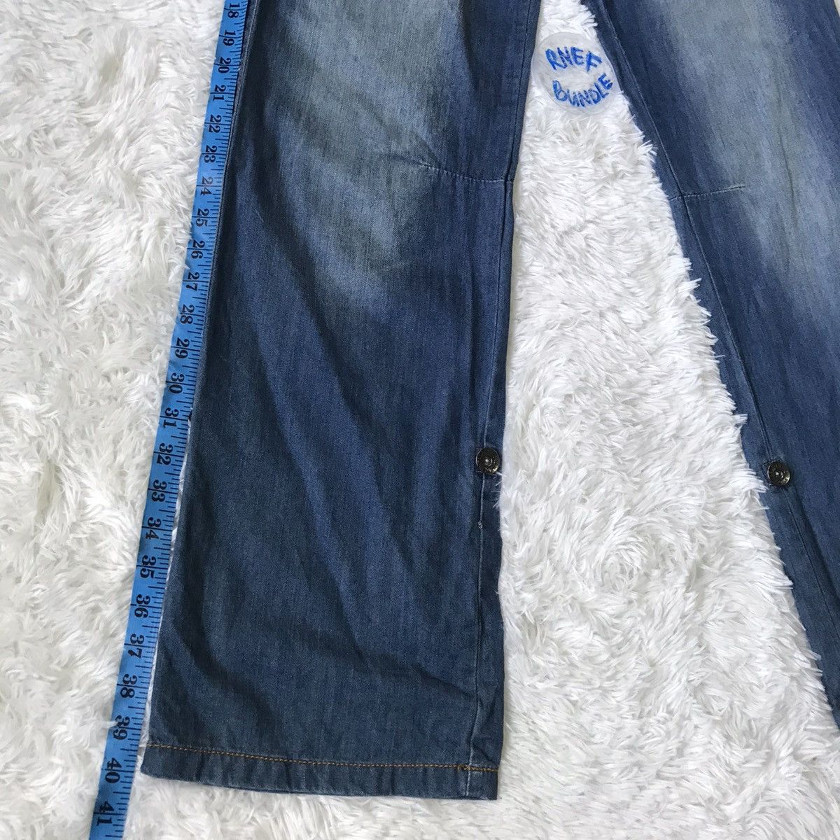 Japanese Brand Slouch denim pant Size US 30 / EU 46 - 13 Thumbnail