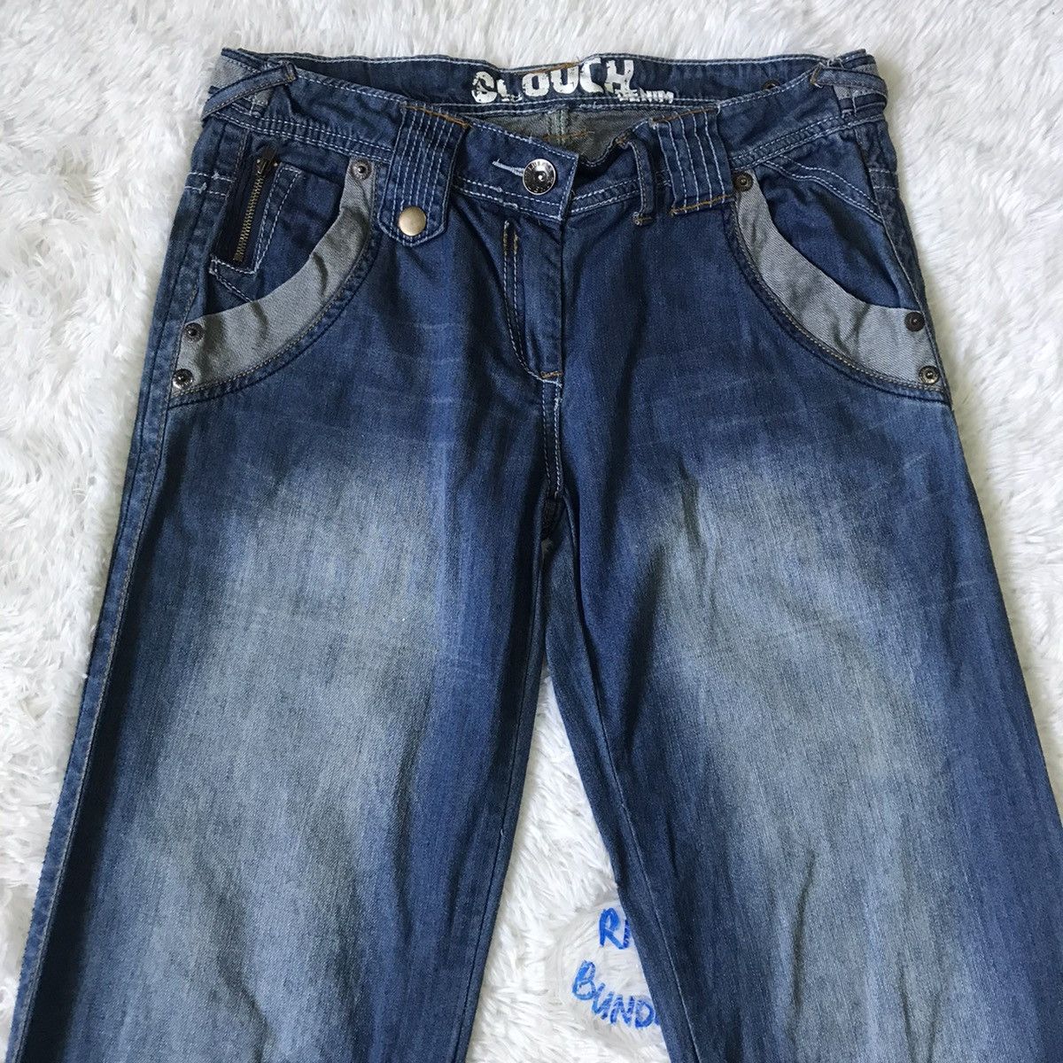 Japanese Brand Slouch denim pant Size US 30 / EU 46 - 3 Thumbnail