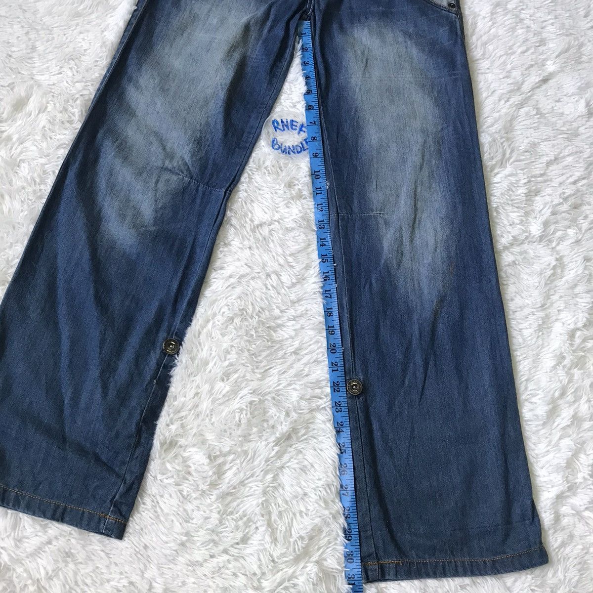 Japanese Brand Slouch denim pant Size US 30 / EU 46 - 11 Thumbnail
