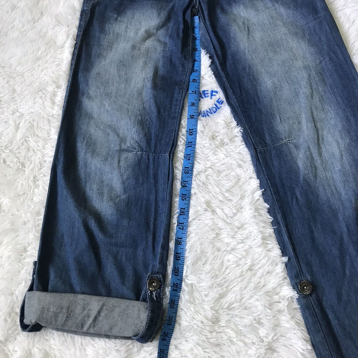 Japanese Brand Slouch denim pant Size US 30 / EU 46 - 16 Thumbnail