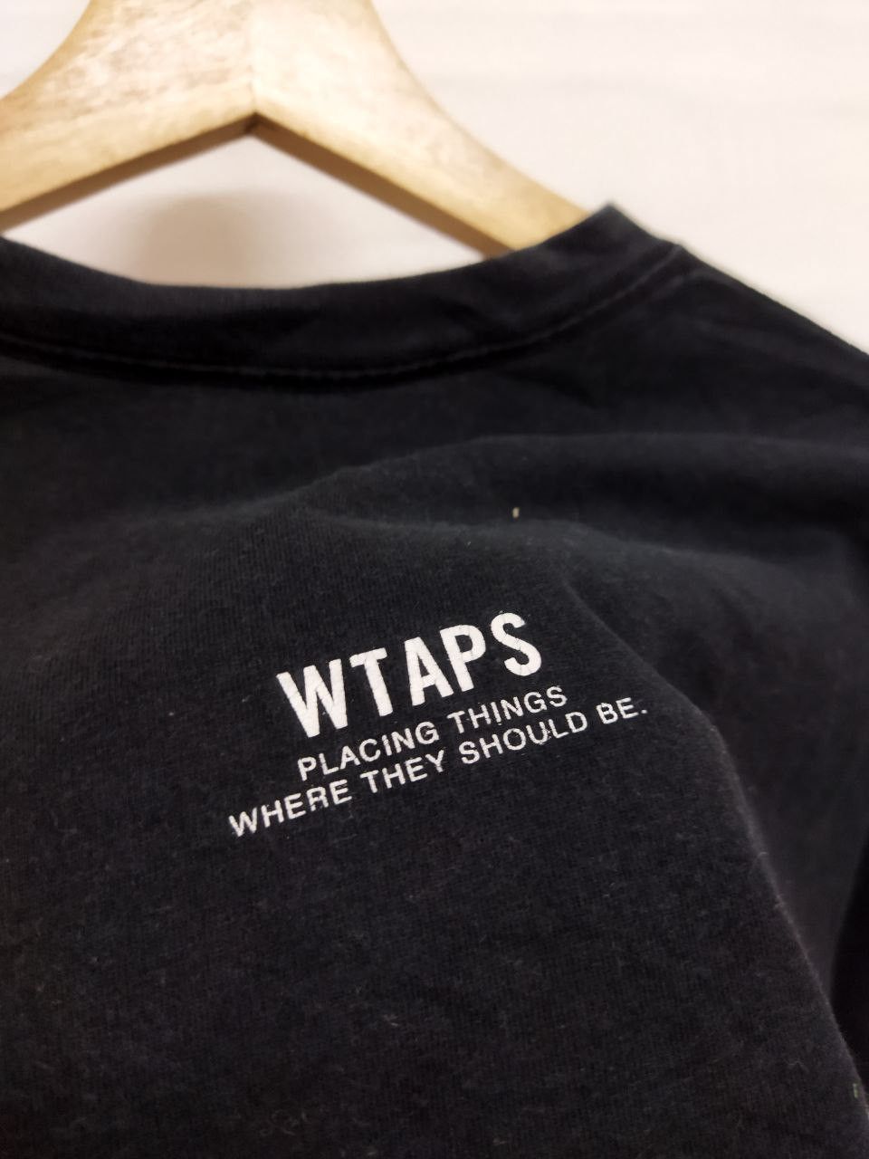 Wtaps Wtaps Japan Spell Out Tshirt Size US M / EU 48-50 / 2 - 3 Thumbnail