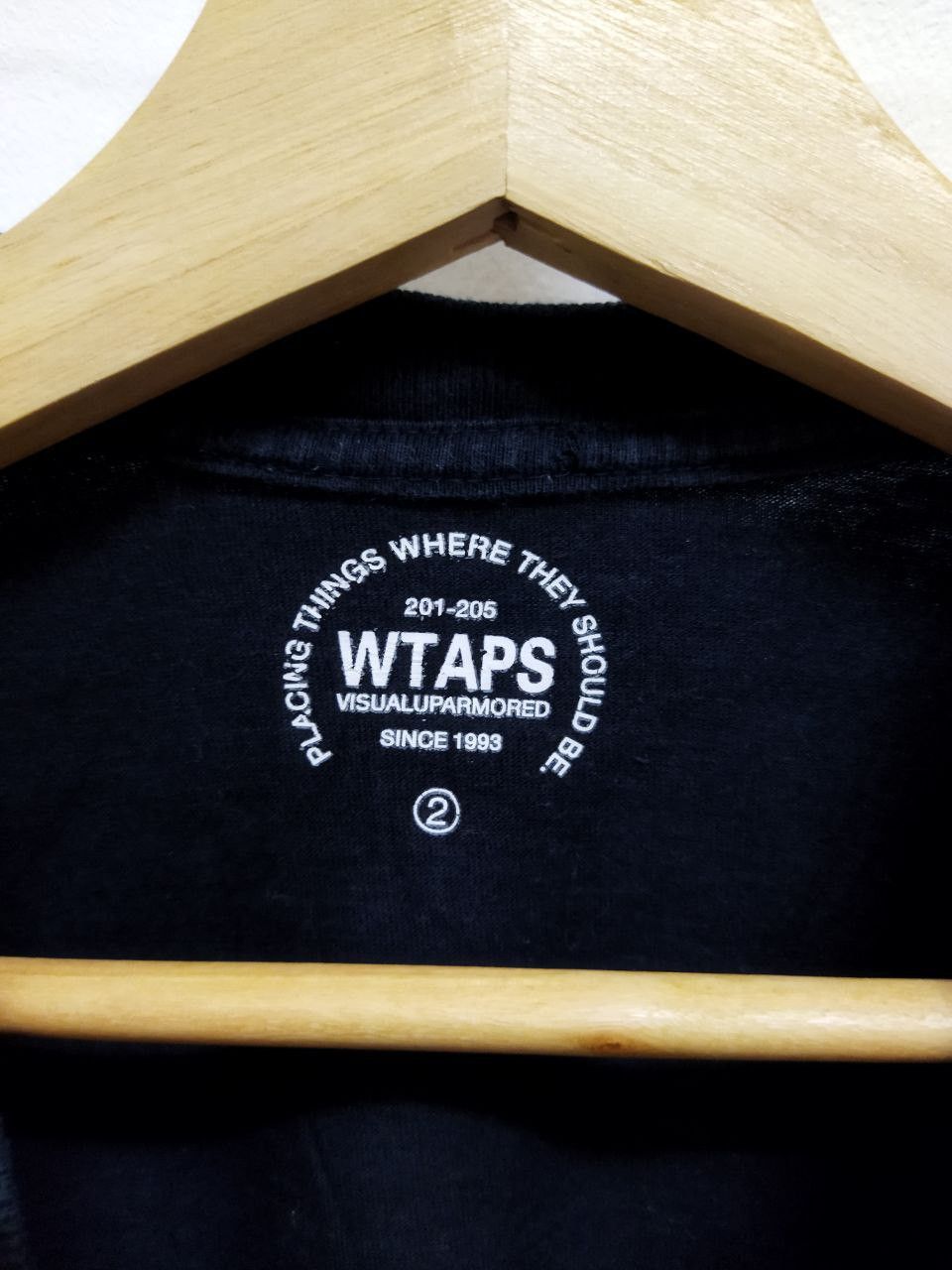 Wtaps Wtaps Japan Spell Out Tshirt Size US M / EU 48-50 / 2 - 6 Thumbnail