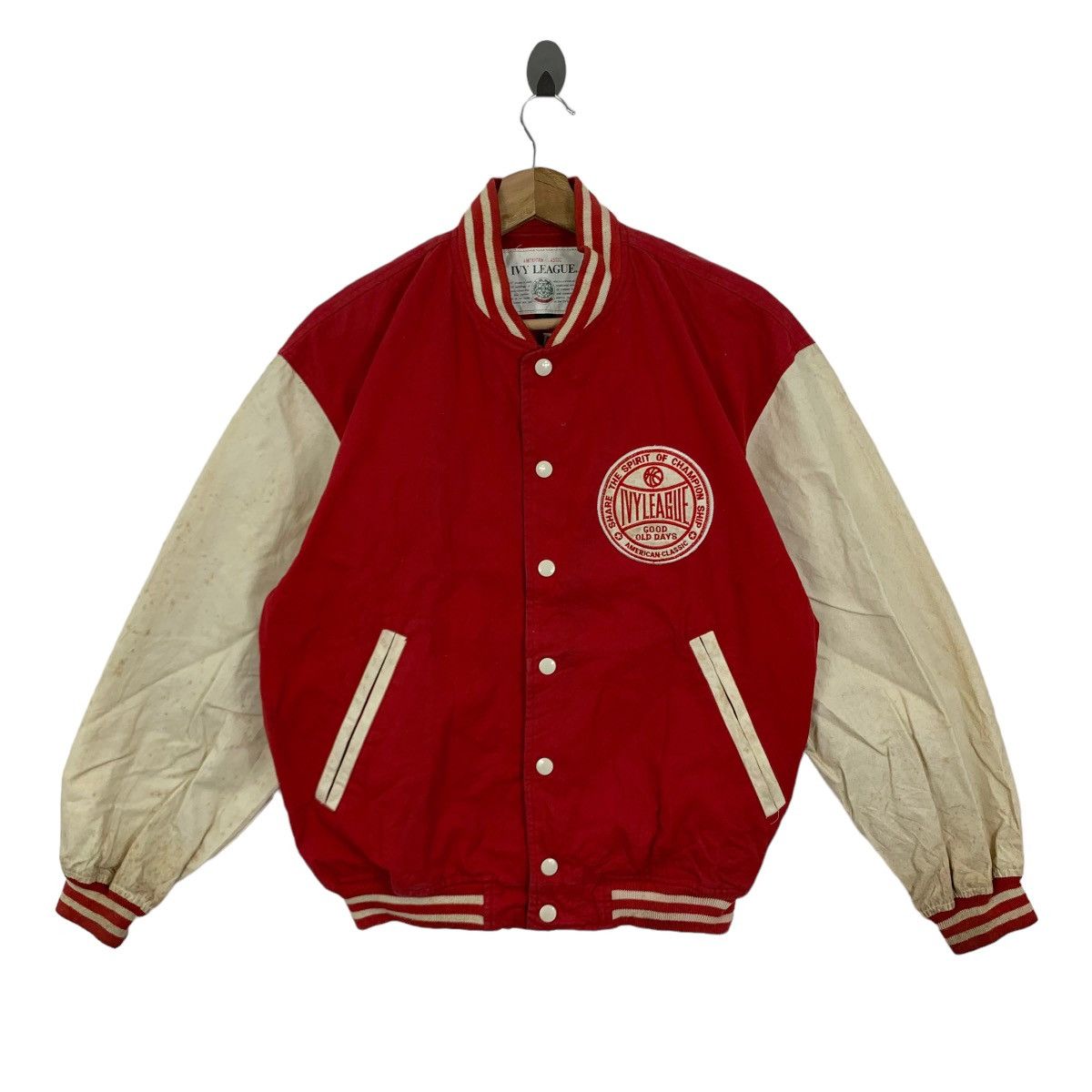 Vintage Vintage American Classic Ivy League Varsity Bomber Jacket | Grailed