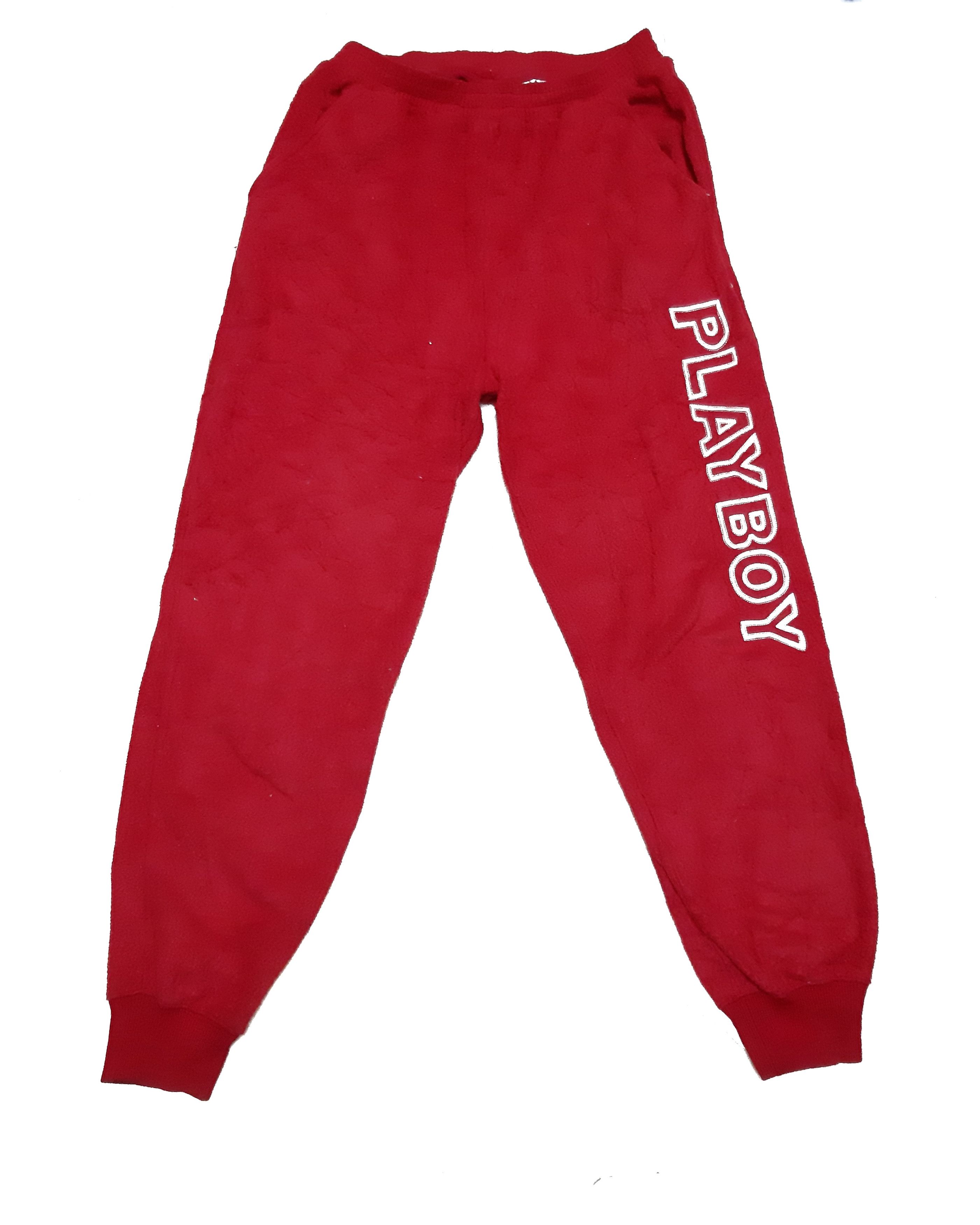 image of ing Raedyplayboy Joggerpant Big Logo Fleece in Red, Men's (Size 33)