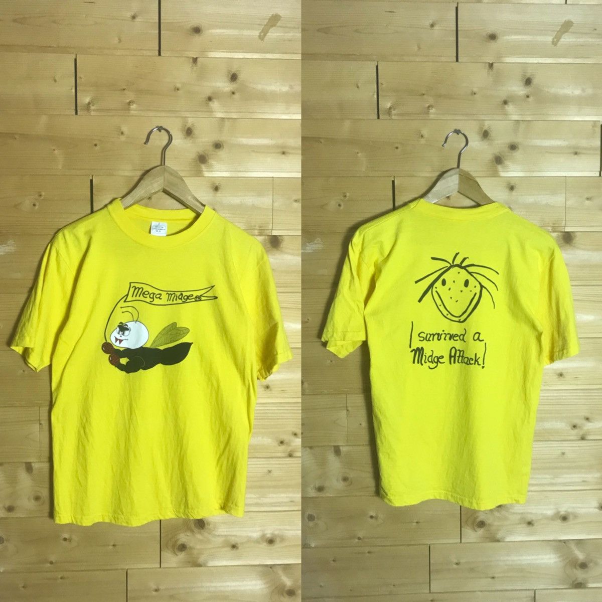 Vintage Vintage Mega Midge attack funny shirt Size US S / EU 44-46 / 1 - 1 Thumbnail