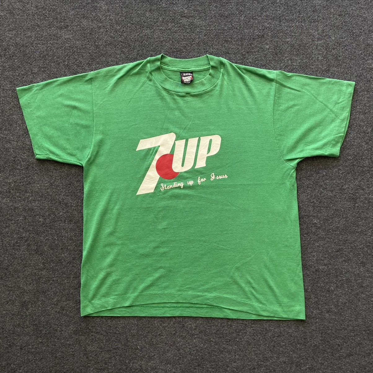 Vintage 90's 7up American Soda Drink Tshirt