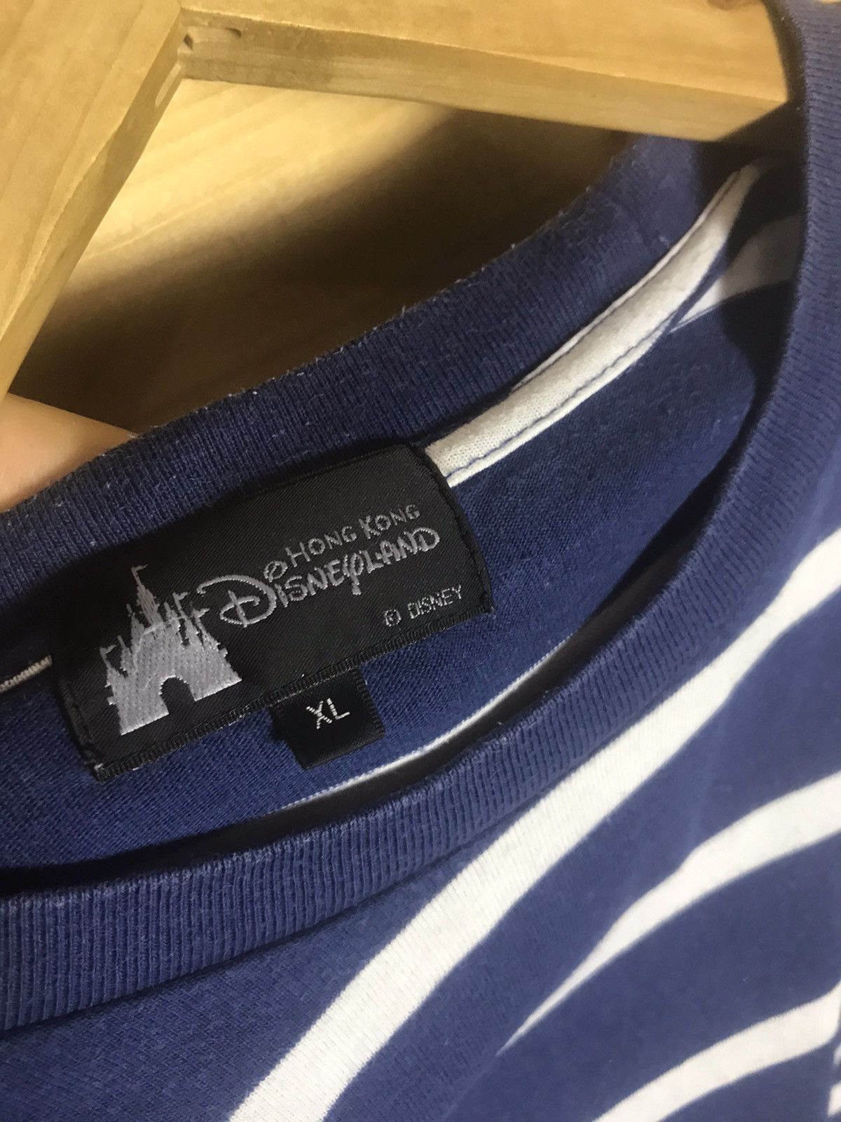 Disney Vintage Disneyland Hong Kong striped t-shirt Size US XL / EU 56 / 4 - 5 Thumbnail
