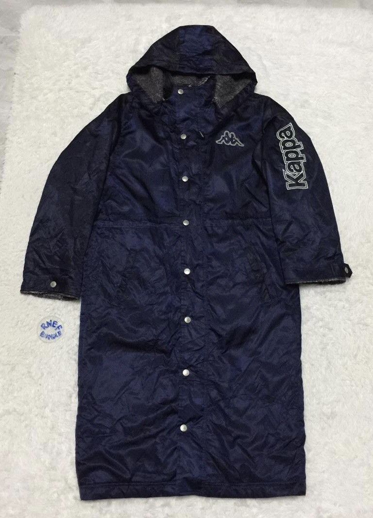 Kappa KAPPA Big Logo Parka Jacket With Hoodie Size US M / EU 48-50 / 2 - 2 Thumbnail