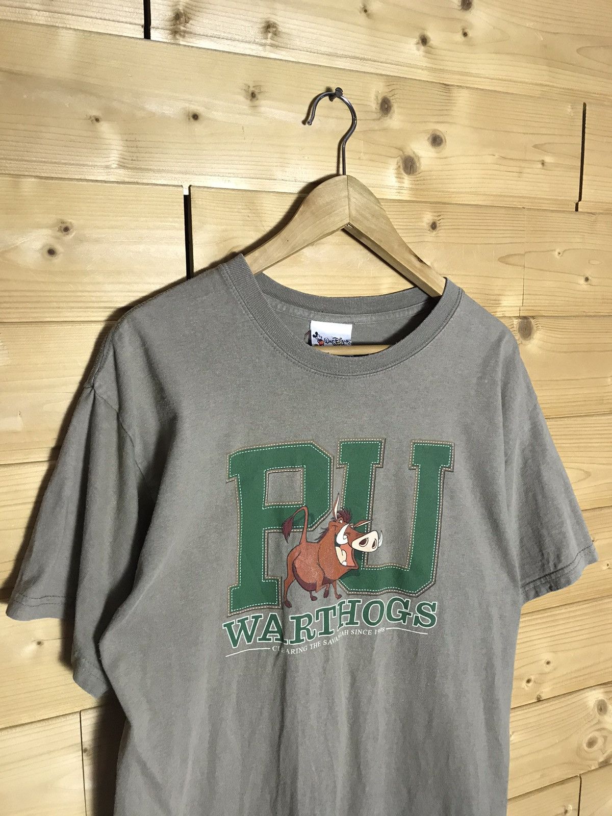 Disney vintage 90s Disney the lion king pumbaa t-shirt Size US L / EU 52-54 / 3 - 3 Thumbnail