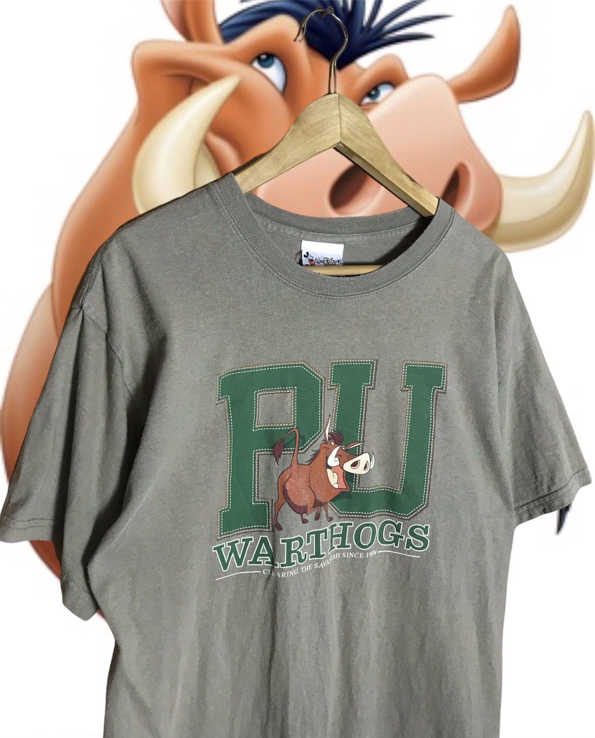 Disney vintage 90s Disney the lion king pumbaa t-shirt Size US L / EU 52-54 / 3 - 1 Thumbnail