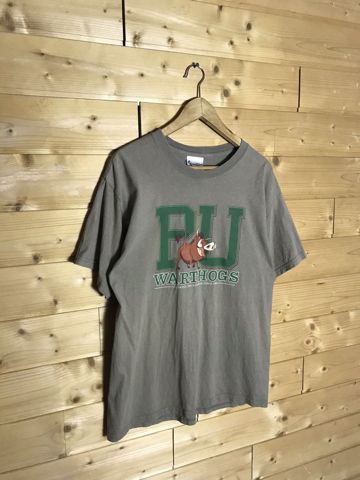 Disney vintage 90s Disney the lion king pumbaa t-shirt Size US L / EU 52-54 / 3 - 2 Thumbnail