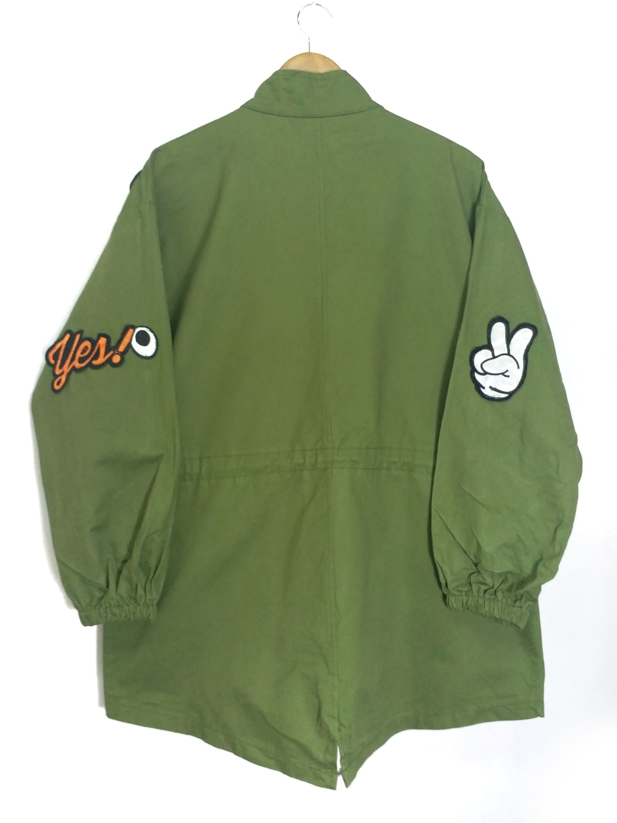 Other ⚠️OFFER Now-DELETE ANYTIME🔥Green Parka Patchwork Smiley Size US L / EU 52-54 / 3 - 2 Thumbnail
