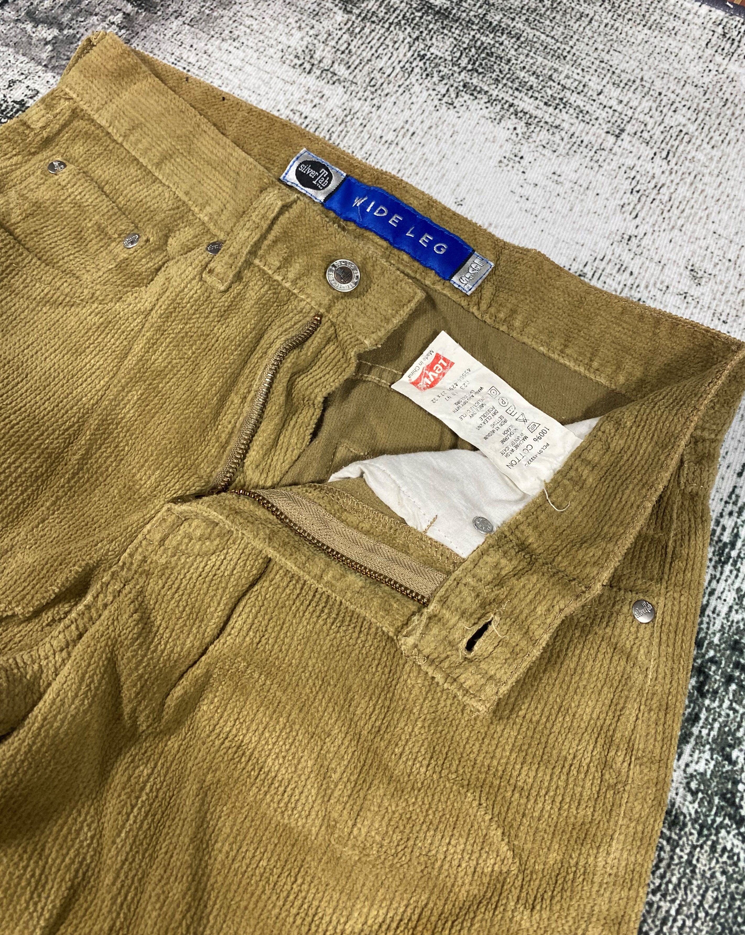 Levi's × Vintage Vintage Levis Silver Tab Wide Leg Size US 27 - 8 Thumbnail