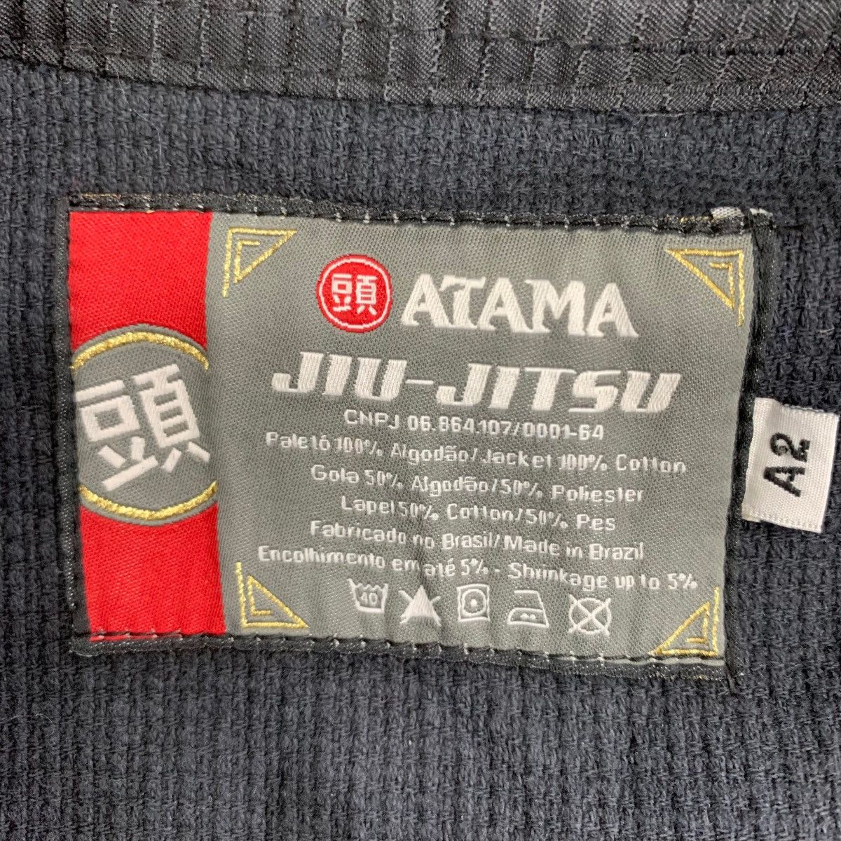 Vintage Japanese Brand Atama Jiu-Jitsu Jacket Size US L / EU 52-54 / 3 - 6 Thumbnail