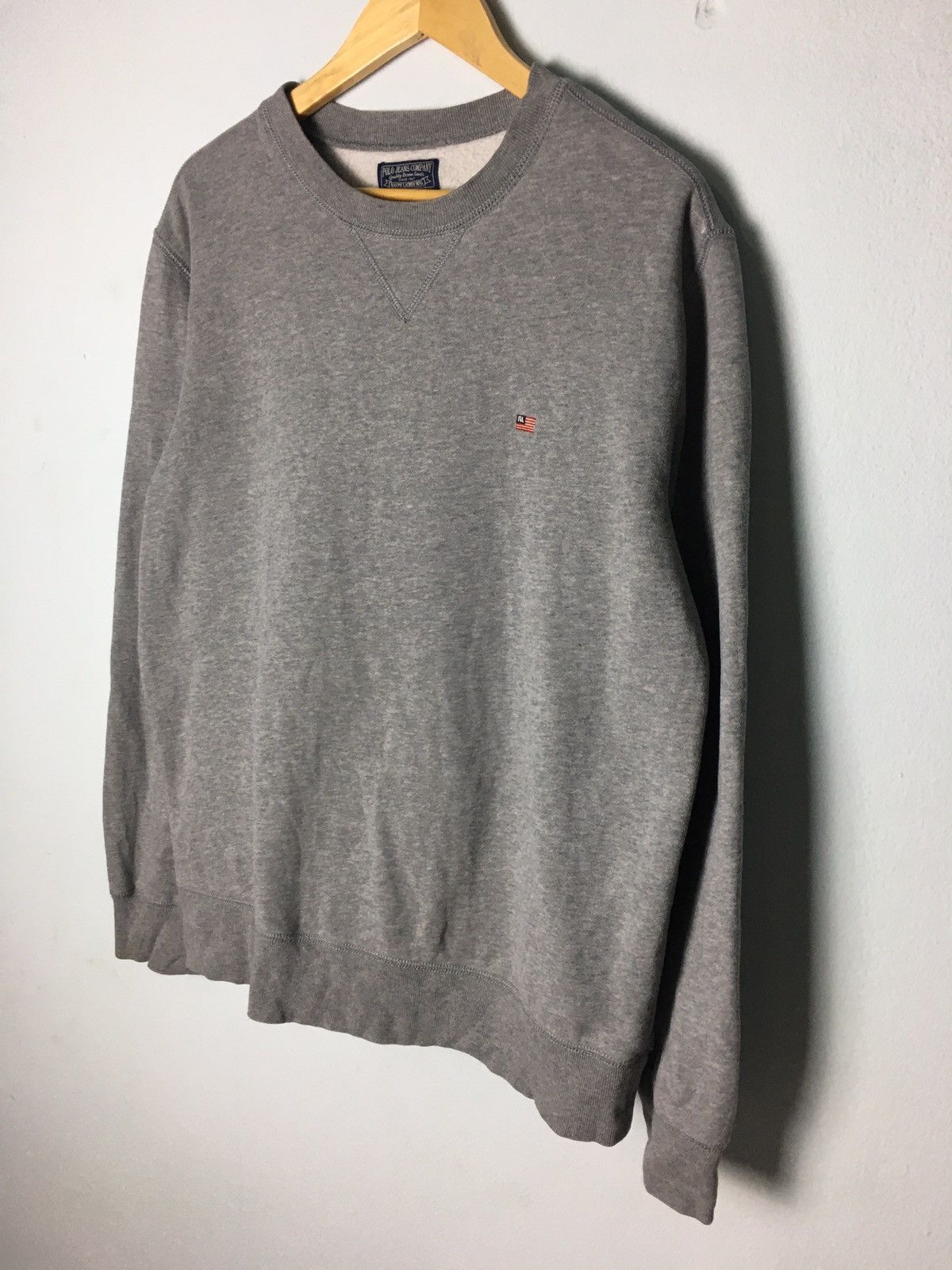 Polo Ralph Lauren × Vintage Vintage Polo Ralph Lauren Sweatshirt Size US L / EU 52-54 / 3 - 3 Thumbnail