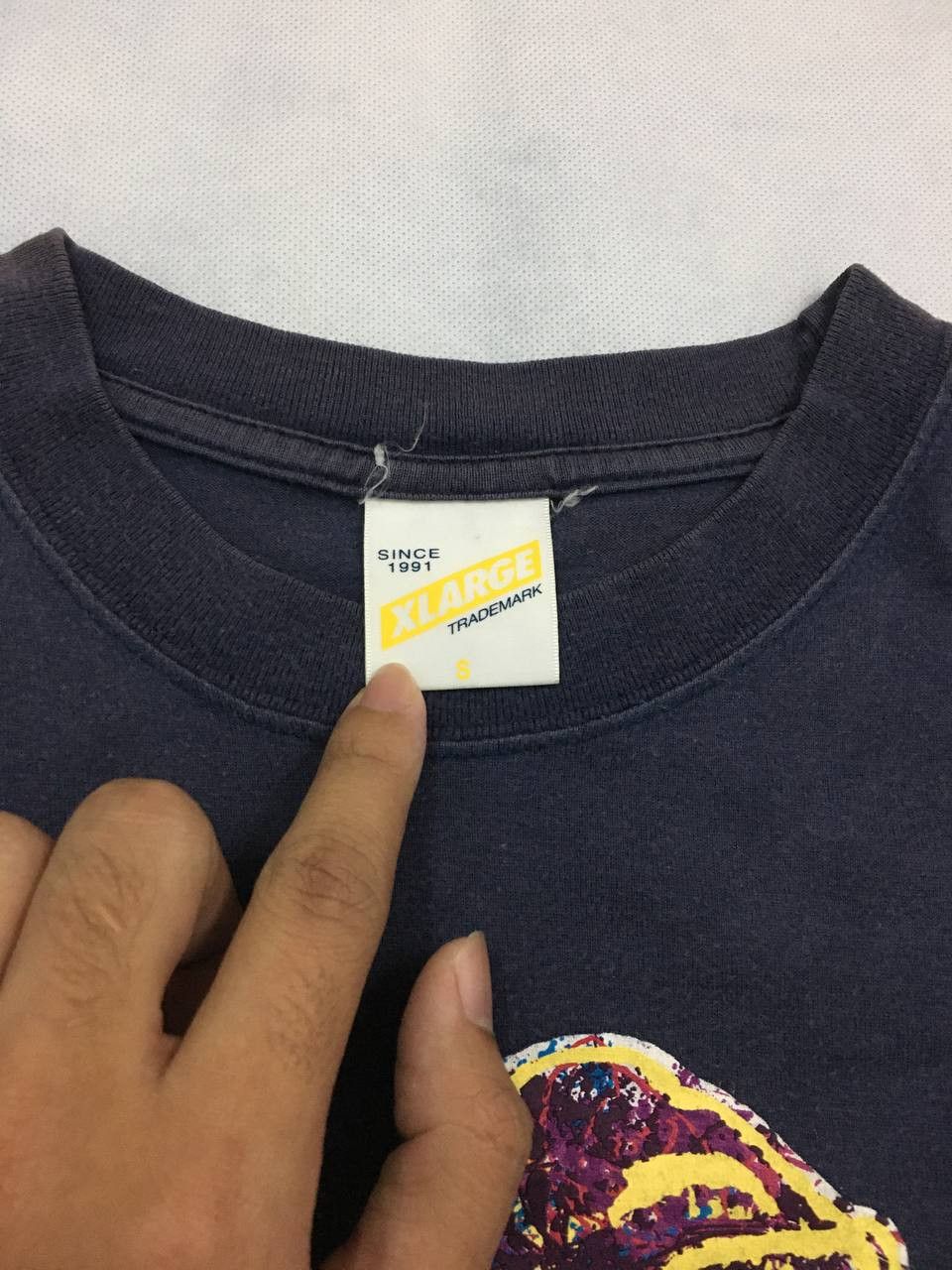 Vintage × Xlarge Vintage Xlarge Big Print Spell Out Tee Size US S / EU 44-46 / 1 - 4 Thumbnail