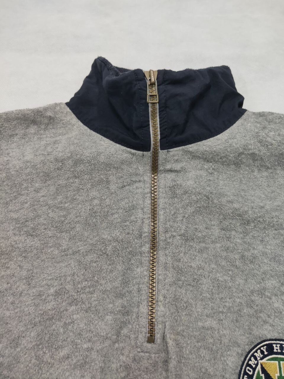 Tommy Hilfiger × Vintage Vintage Tommy Hilfiger Embroidered Fleece Sweatshirt Size US M / EU 48-50 / 2 - 6 Thumbnail