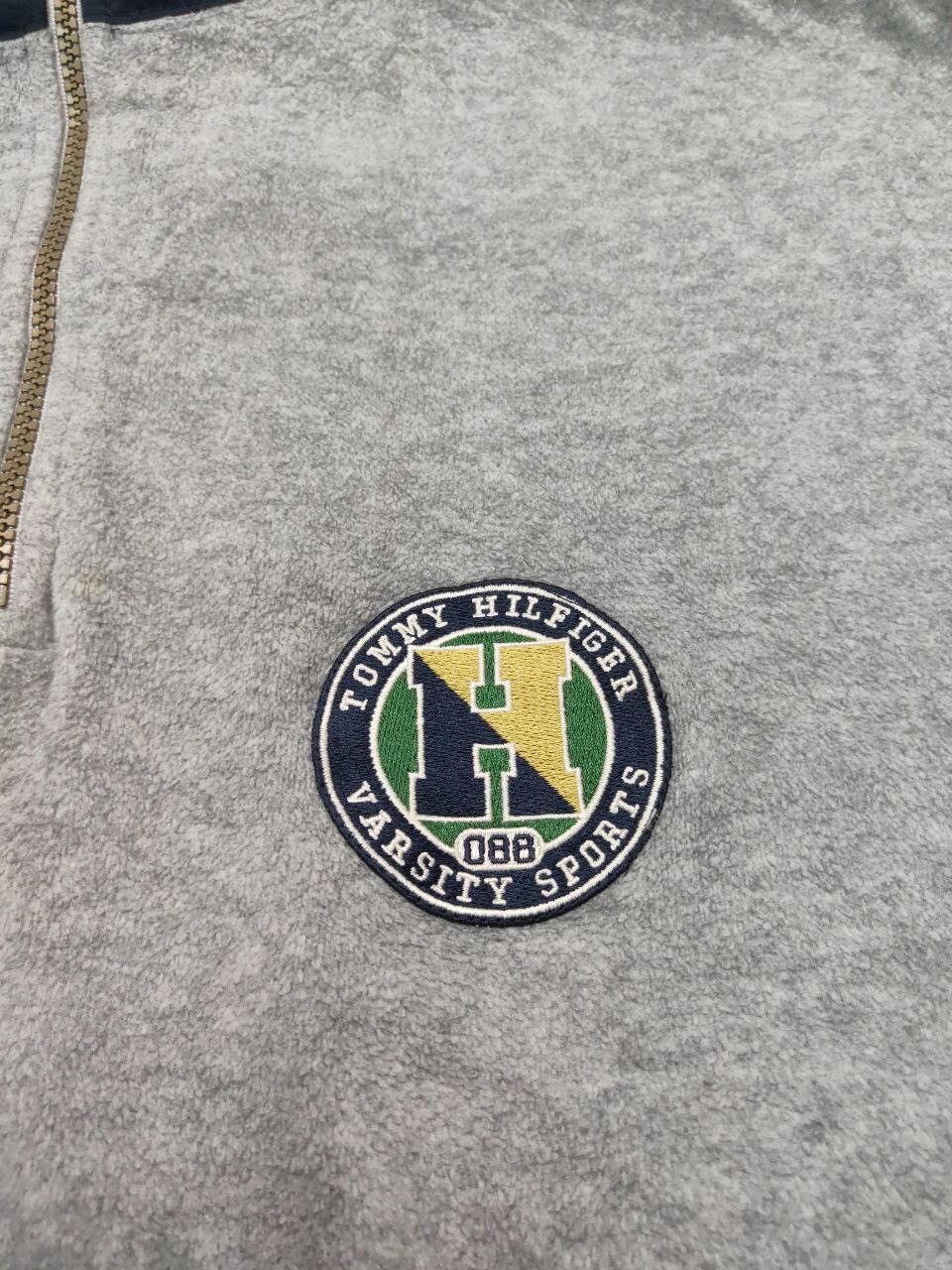 Tommy Hilfiger × Vintage Vintage Tommy Hilfiger Embroidered Fleece Sweatshirt Size US M / EU 48-50 / 2 - 4 Thumbnail