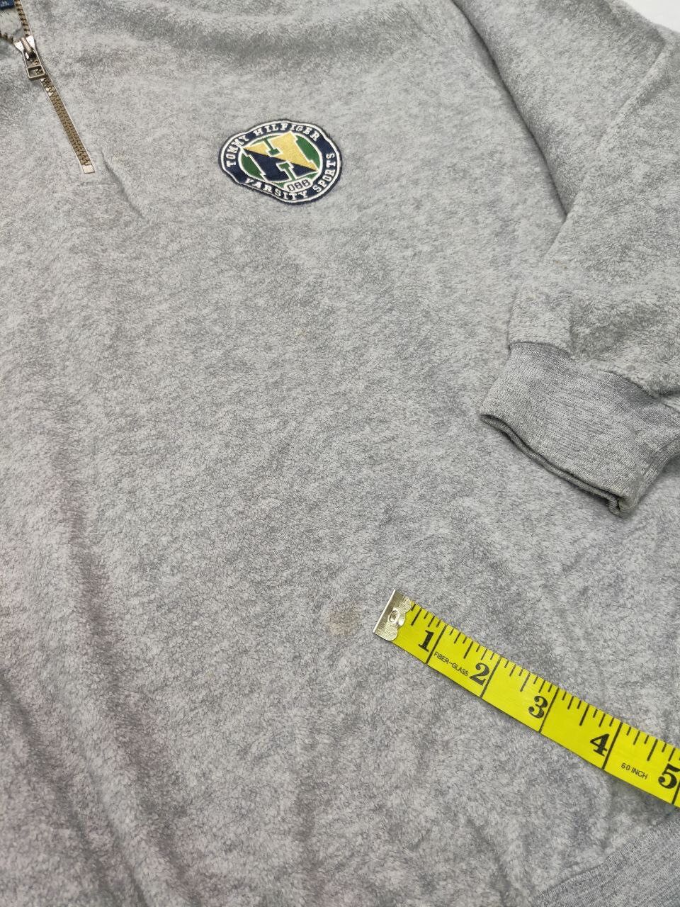 Tommy Hilfiger × Vintage Vintage Tommy Hilfiger Embroidered Fleece Sweatshirt Size US M / EU 48-50 / 2 - 8 Thumbnail