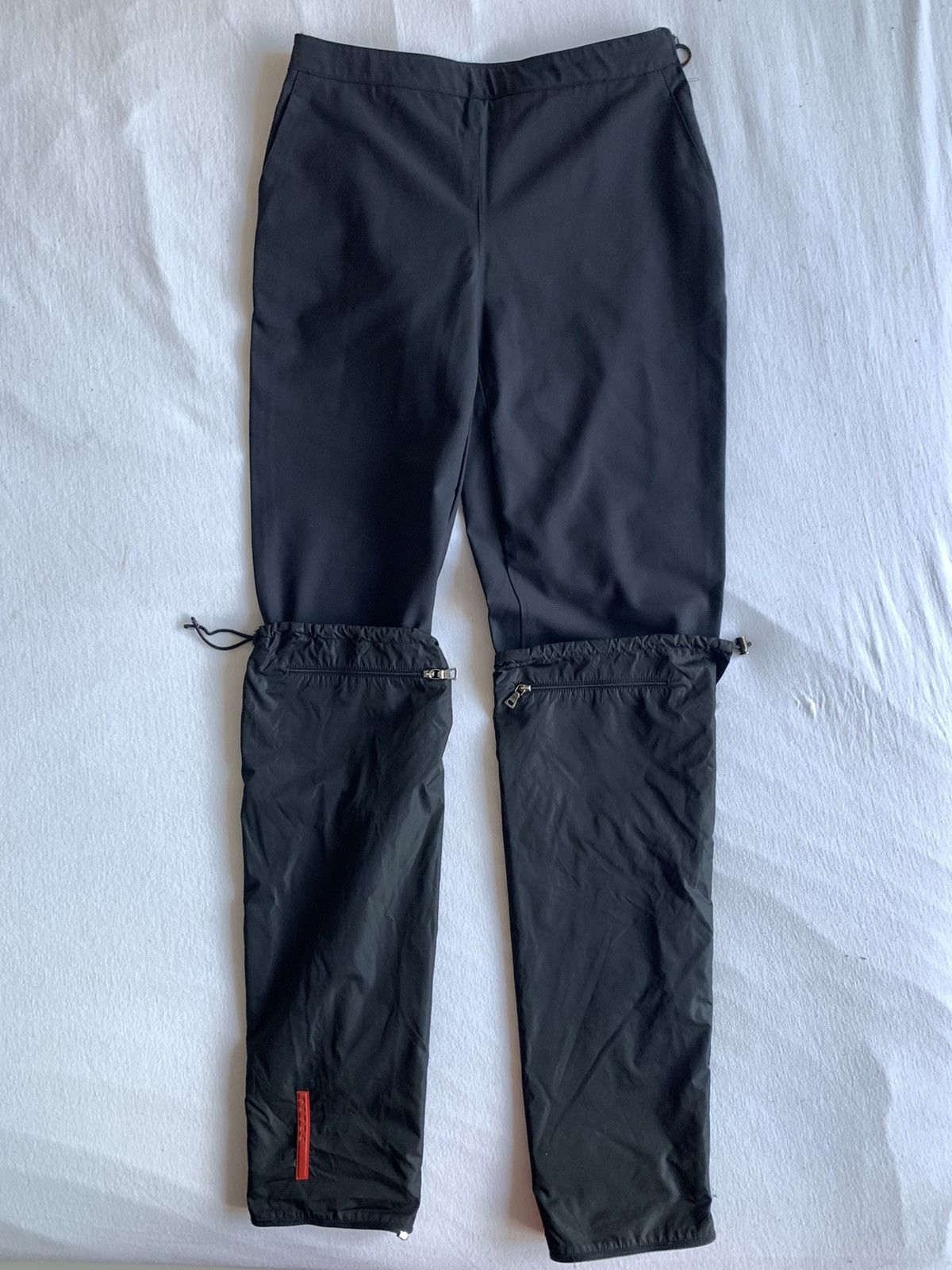 Prada FW99 legholder pants Size US 28 / EU 44 - 1 Thumbnail
