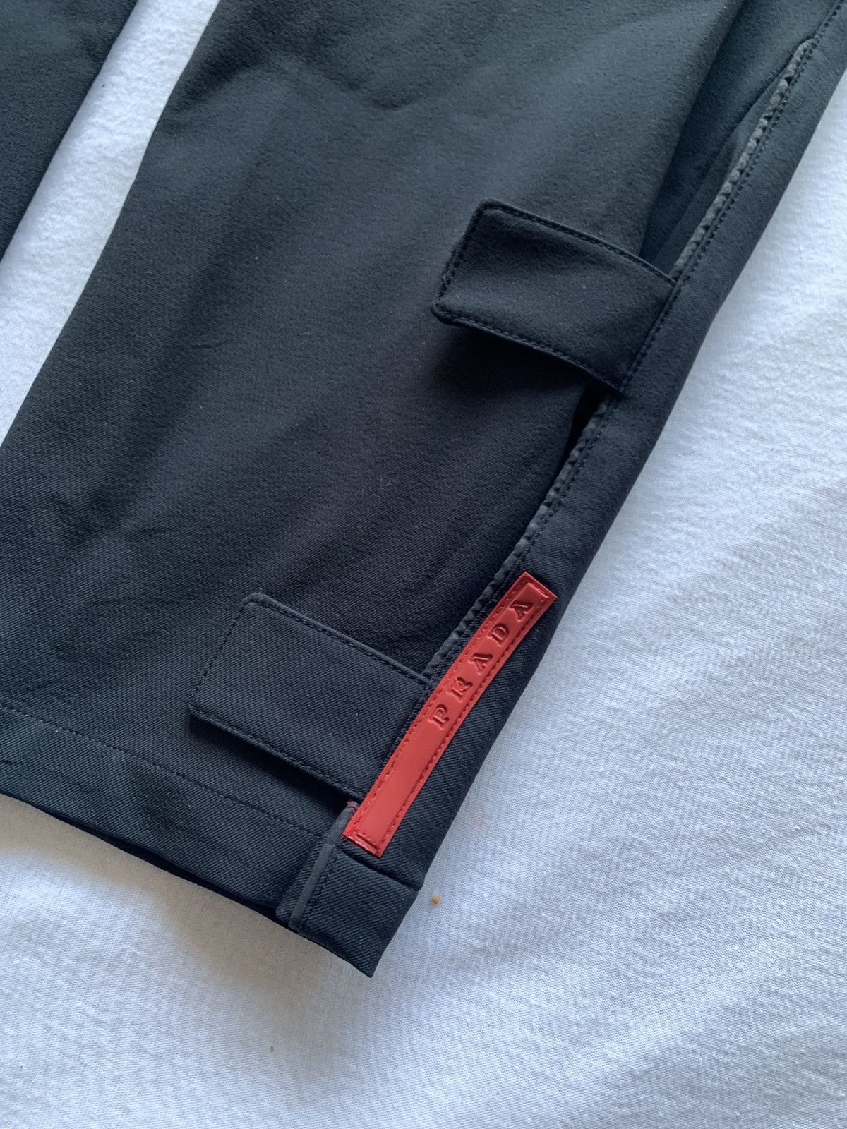 Prada Prada FW99 strapped tab pants 44IT ❄️ Size US 28 / EU 44 - 3 Thumbnail