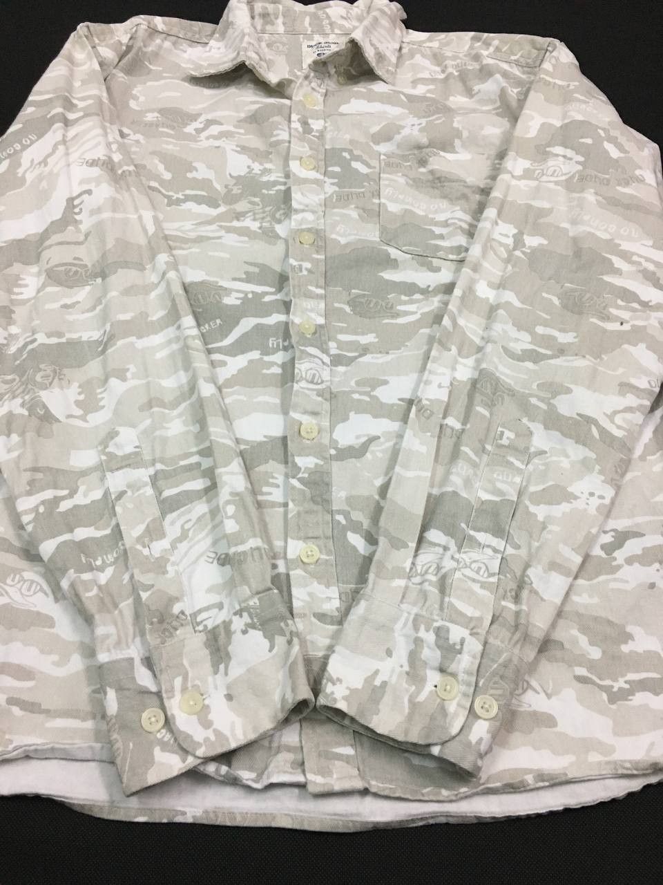 Japanese Brand Duck Dude Camo Button Up Shirt Size US M / EU 48-50 / 2 - 3 Thumbnail