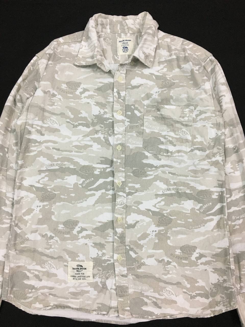 Japanese Brand Duck Dude Camo Button Up Shirt Size US M / EU 48-50 / 2 - 2 Thumbnail
