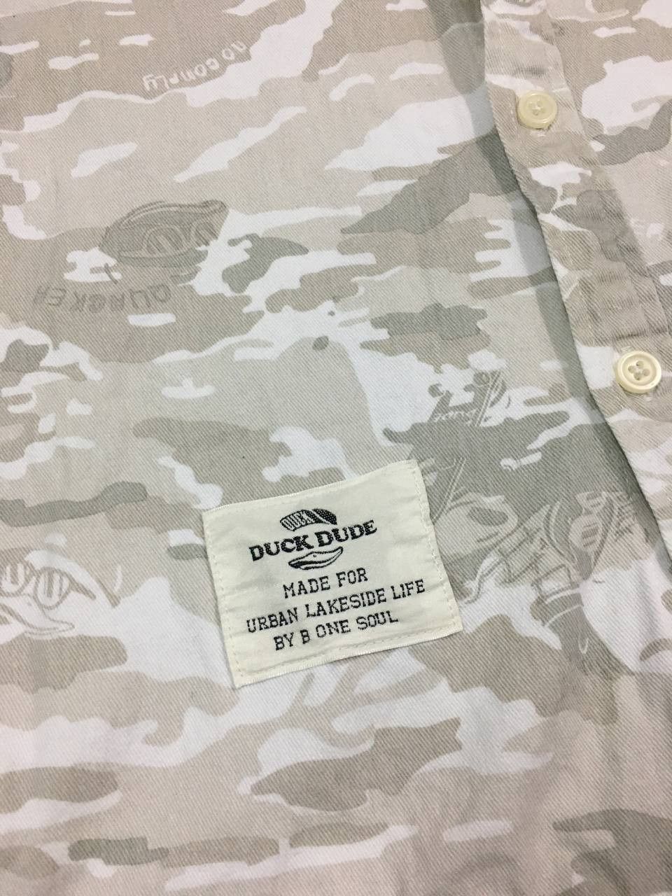 Japanese Brand Duck Dude Camo Button Up Shirt Size US M / EU 48-50 / 2 - 4 Thumbnail