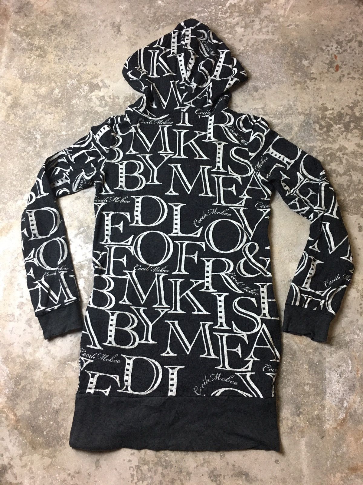 Designer × Japanese Brand Vintage CECIL McBEE Full print Hoodie Size XS / US 0-2 / IT 36-38 - 10 Thumbnail