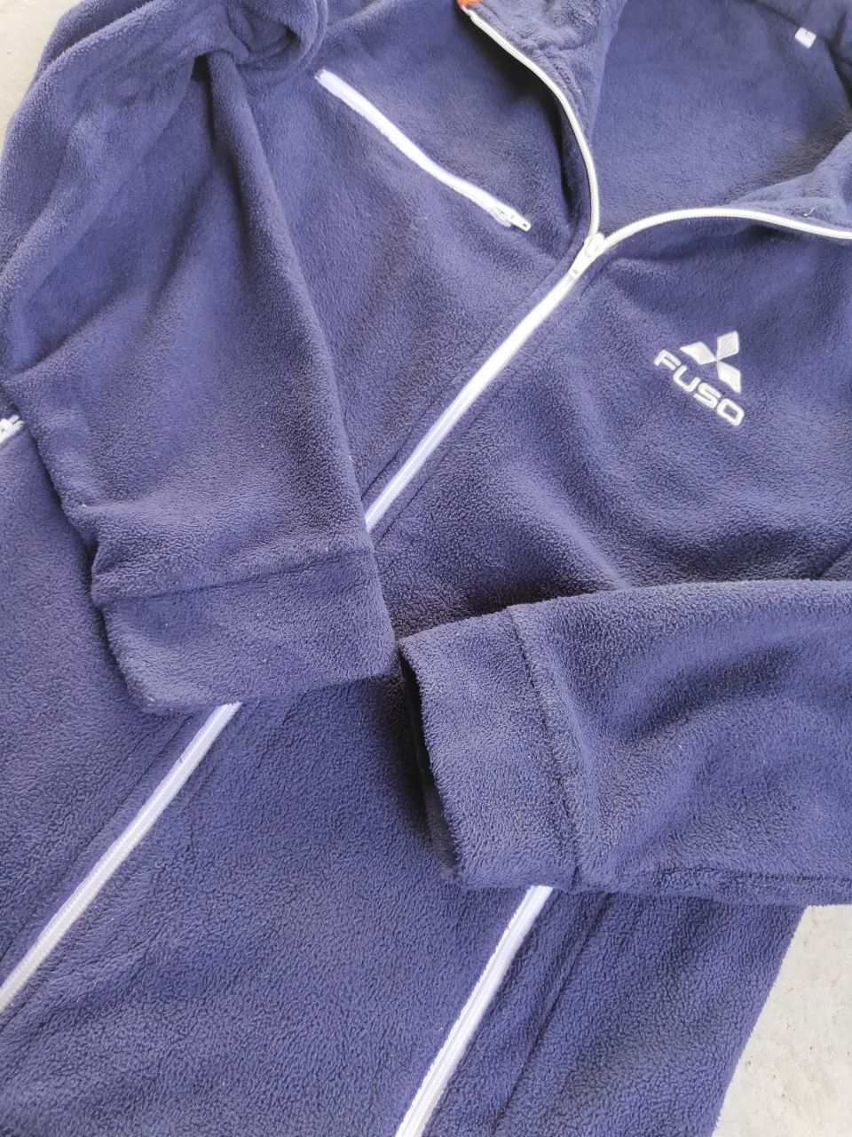 Japanese Brand × Sports Specialties Vintage Mitsubishi Fuso Embroidery Logo Fleece Jacket Size US M / EU 48-50 / 2 - 4 Thumbnail