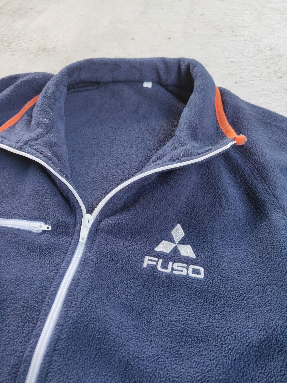 Japanese Brand × Sports Specialties Vintage Mitsubishi Fuso Embroidery Logo Fleece Jacket Size US M / EU 48-50 / 2 - 2 Thumbnail