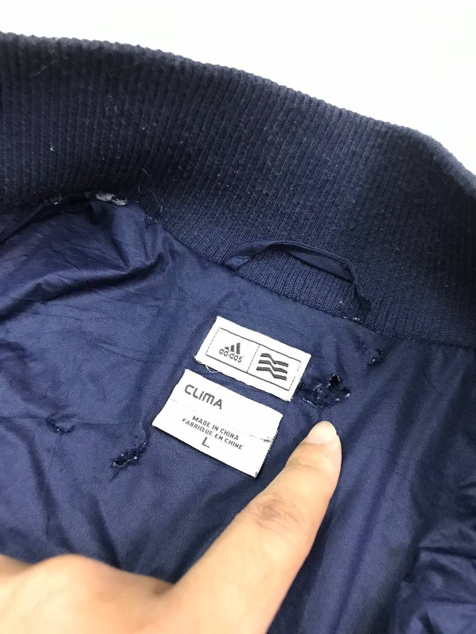 Adidas Adidas Italian Knit Jacket Embroidery Logo Size US M / EU 48-50 / 2 - 10 Thumbnail