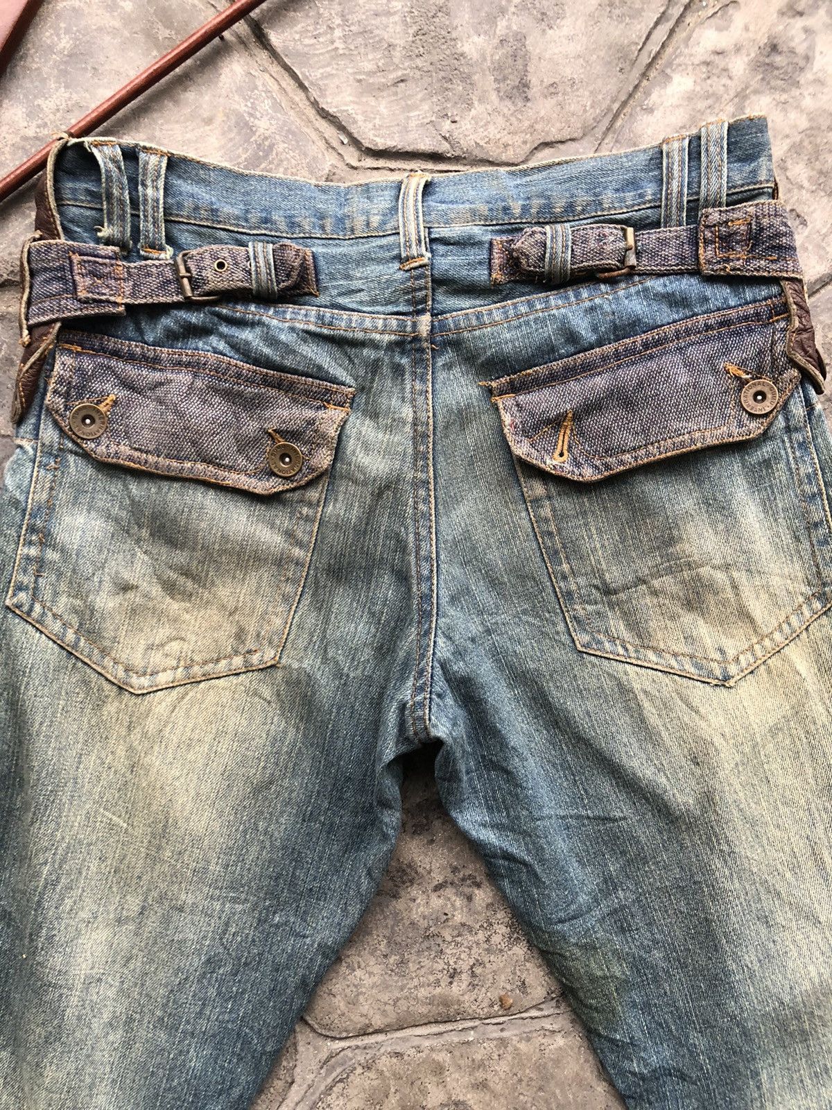 Japanese Brand Gumu International Denim Size US 32 / EU 48 - 10 Thumbnail