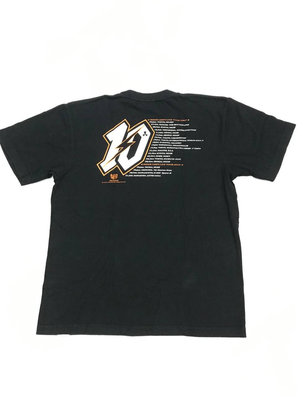 Band Tees × Japanese Brand Rider Chips Japanese Rock Band Tour Tee Size US L / EU 52-54 / 3 - 3 Thumbnail