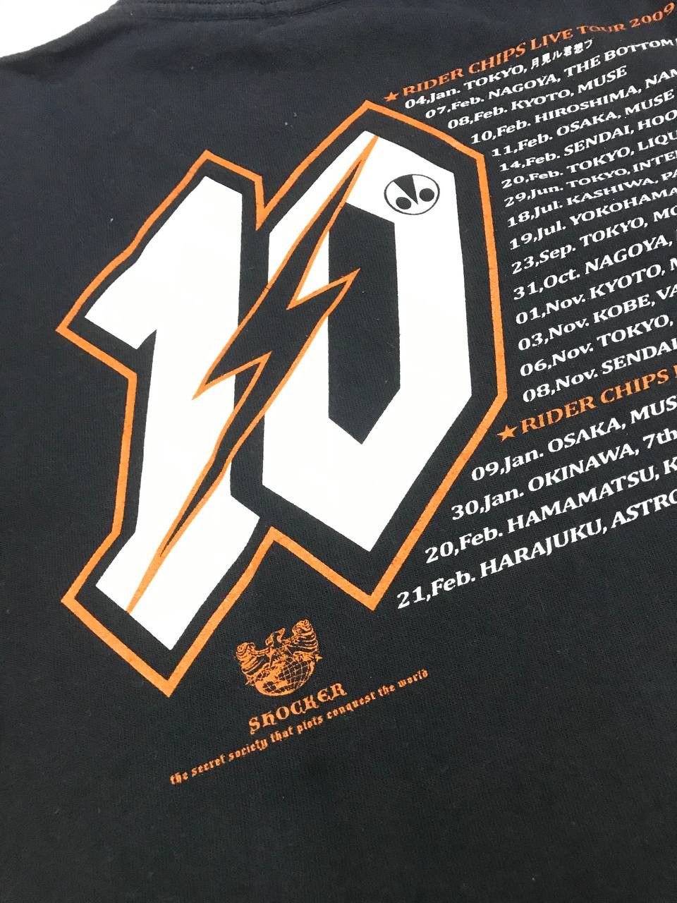 Band Tees × Japanese Brand Rider Chips Japanese Rock Band Tour Tee Size US L / EU 52-54 / 3 - 5 Thumbnail
