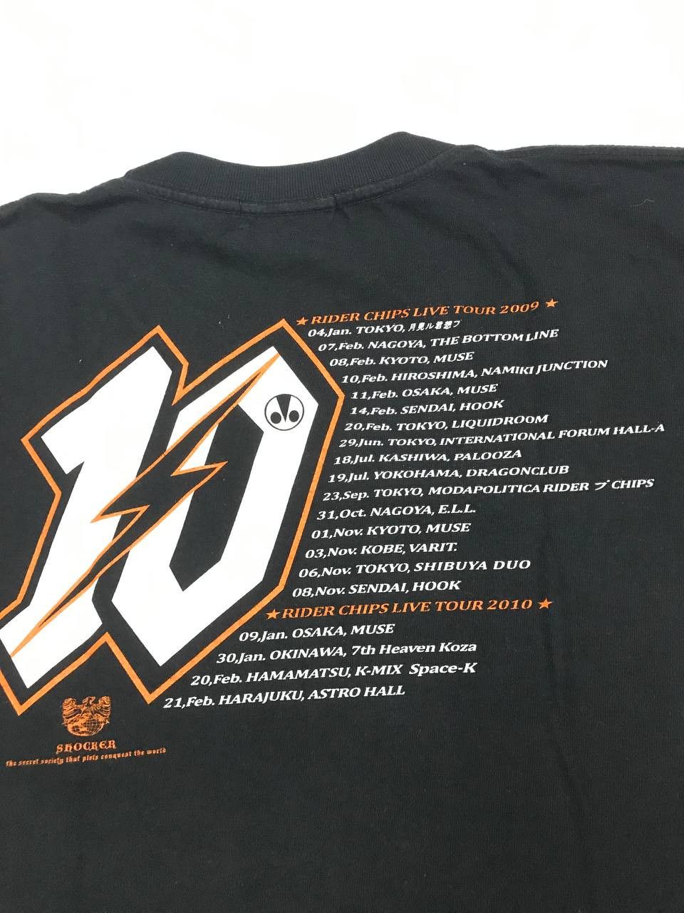 Band Tees × Japanese Brand Rider Chips Japanese Rock Band Tour Tee Size US L / EU 52-54 / 3 - 4 Thumbnail