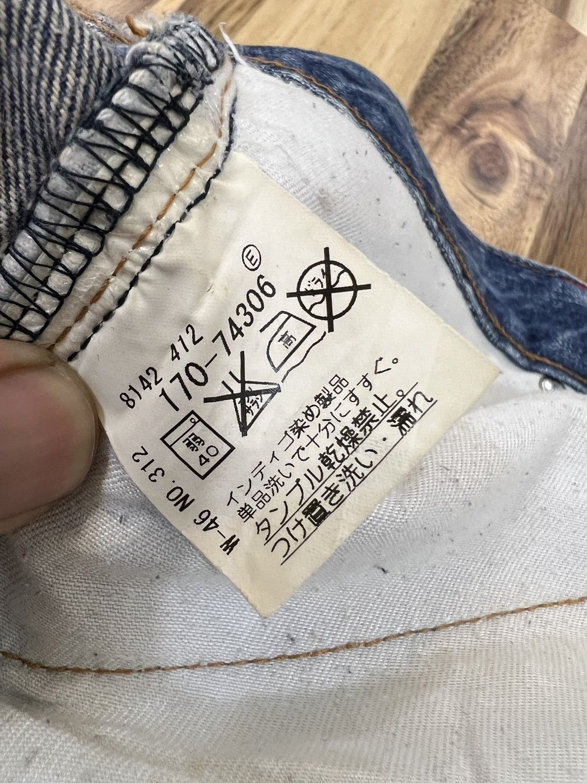 Japanese Brand Takeo Kikuchi Rare Boro Jeans Denim Size US 36 / EU 52 - 9 Thumbnail