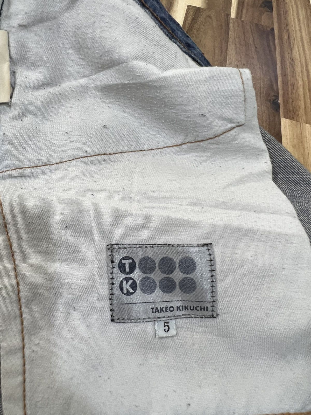 Japanese Brand Takeo Kikuchi Rare Boro Jeans Denim Size US 36 / EU 52 - 8 Thumbnail