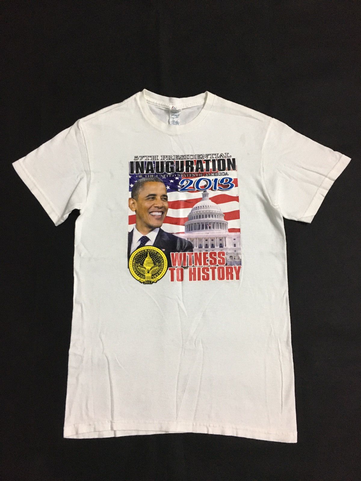 Delta × Vintage obama witness to history tee Size US S / EU 44-46 / 1 - 1 Thumbnail