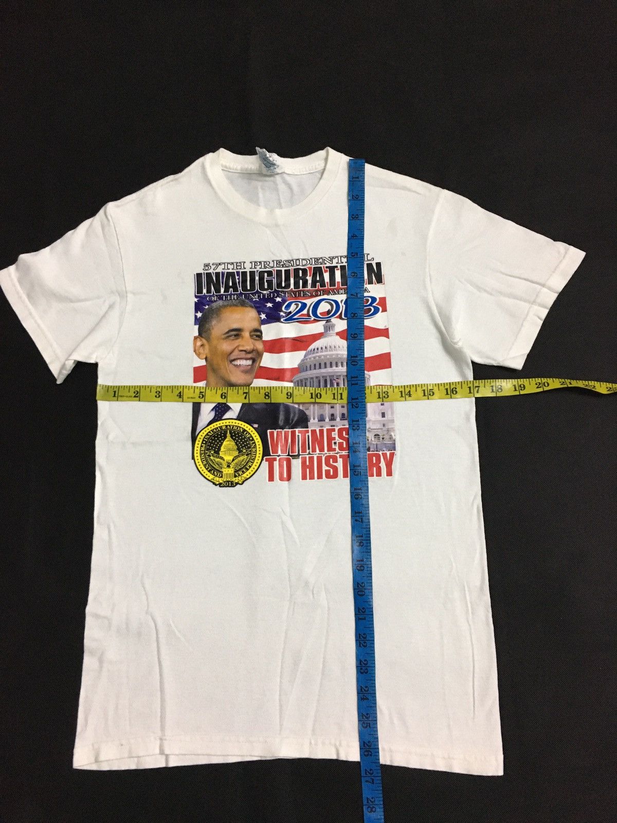 Delta × Vintage obama witness to history tee Size US S / EU 44-46 / 1 - 7 Thumbnail