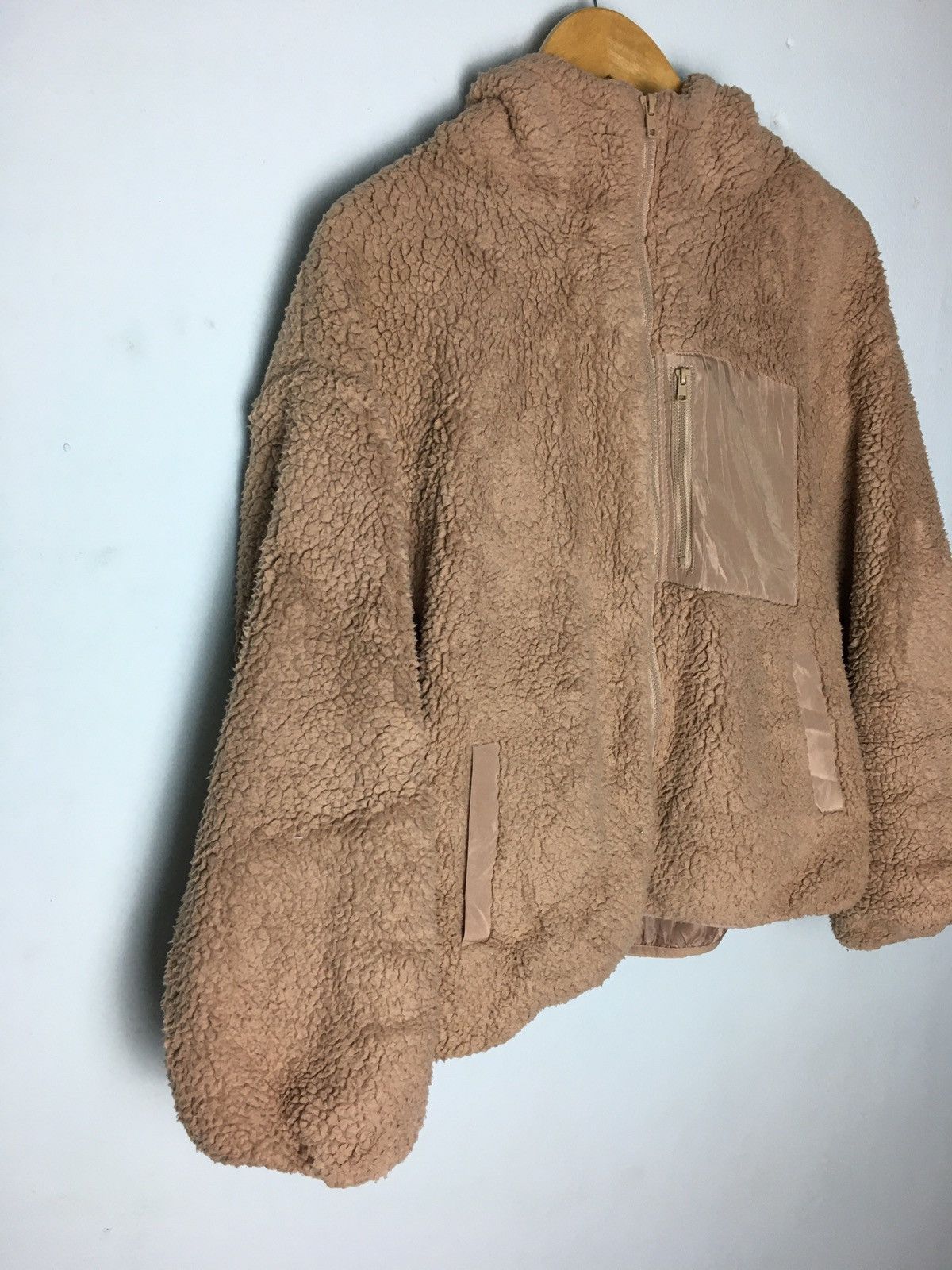 Designer × Japanese Brand Nice Claup Japanese Sherpa Fleece Hoodie Jacket Size M / US 6-8 / IT 42-44 - 4 Thumbnail