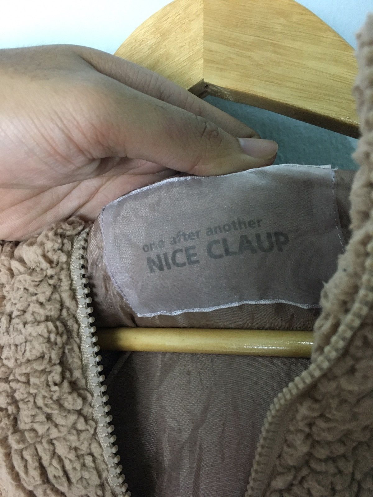 Designer × Japanese Brand Nice Claup Japanese Sherpa Fleece Hoodie Jacket Size M / US 6-8 / IT 42-44 - 7 Thumbnail